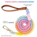 Strong no Tangle Handmade Braided Comfortable Leather