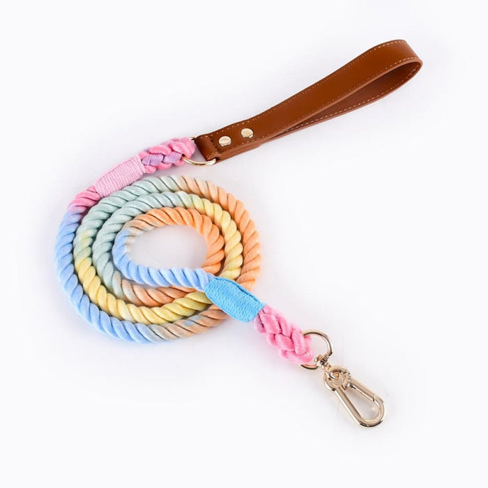 Strong no Tangle Handmade Braided Comfortable Leather