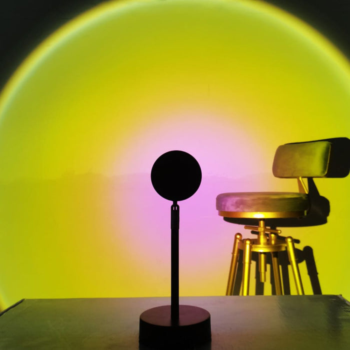 Usb Sunset Projection Lamp Led Modern Romantic Night Light