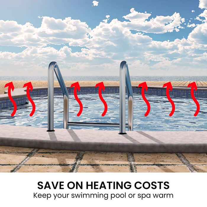 Swimming Pool Cover 500 Micron Uv-resistant 6.2 x 11m