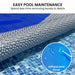 Swimming Pool Cover 500 Micron Uv-resistant 6.2 x 11m