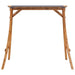 Swing Frame With Anthracite Roof Bent Wood Teak Finish