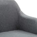 Swivel Office Chair Light Grey Fabric Xinpbp