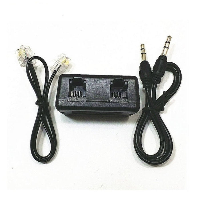 Telephone Adapter for Digital Voice Recorder Line-in Cable