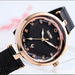 Three Dimensional Glass Dial Quartz Mesh Steel Strap Women