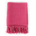 Throw Cotton Squares 220x250 Cm Pink Xapttp
