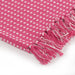 Throw Cotton Squares 220x250 Cm Pink Xapttp