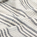 Throw Cotton Stripes 220x250 Cm Grey And White Xaptxk