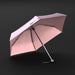 Titanium Silver Coating Mini Pocket Flat Umbrella