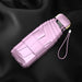 Titanium Silver Coating Mini Pocket Flat Umbrella