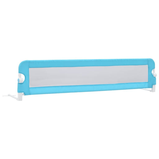 Toddler Safety Bed Rail Blue 180x42 Cm Polyester Oboit
