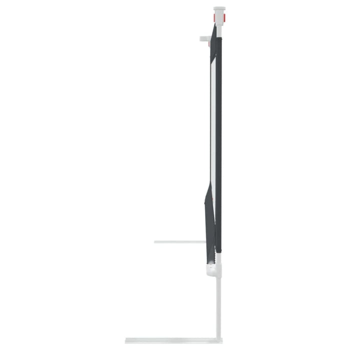 Toddler Safety Bed Rail Dark Grey 180x25 Cm Fabric Obxto