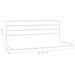 Toddler Safety Bed Rail White (76-137)x55 Cm Iron Obxta