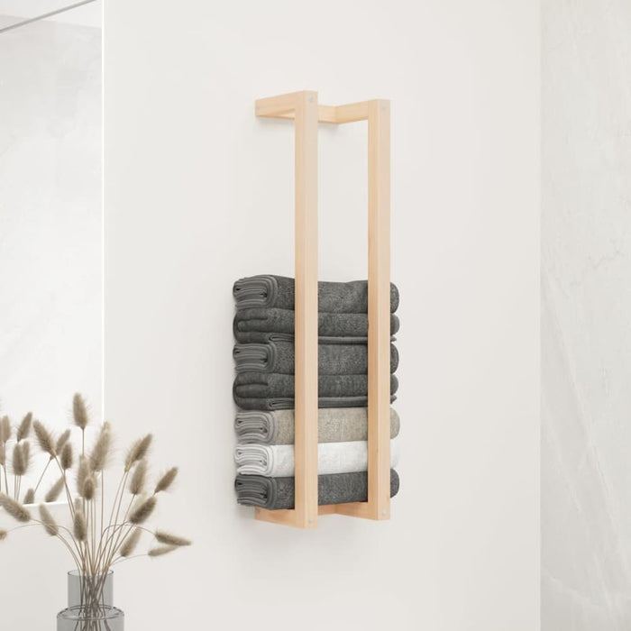 Towel Rack 23x18x90 Cm Solid Wood Pine Nxxtki