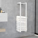 Towel Rack White 25x20x95 Cm Steel Ttlooi