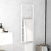 Towel Rack White 45x10x115 Cm Steel Ttlook