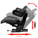 Tractor Seat With Suspension Black Xobopi