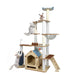 Cat Tree Scratching Post Scratcher Cats Tower Wood Condo