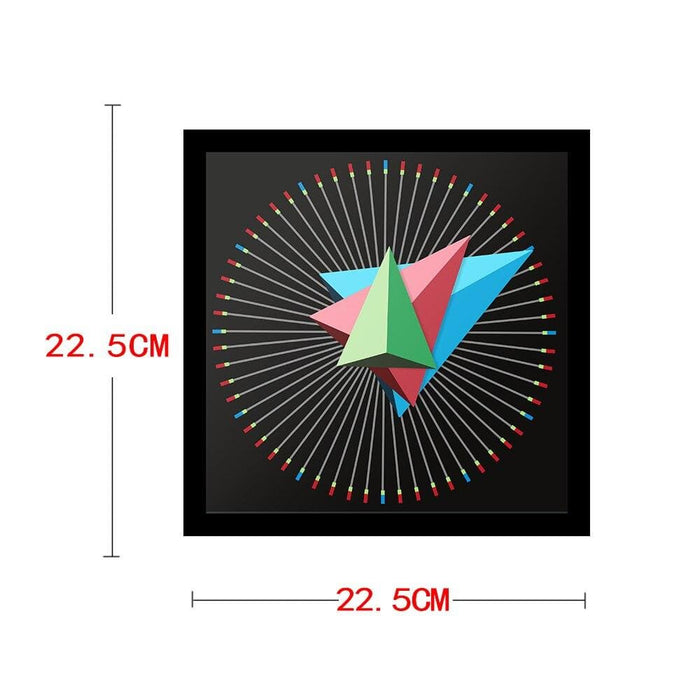 Triangle Clever Clock