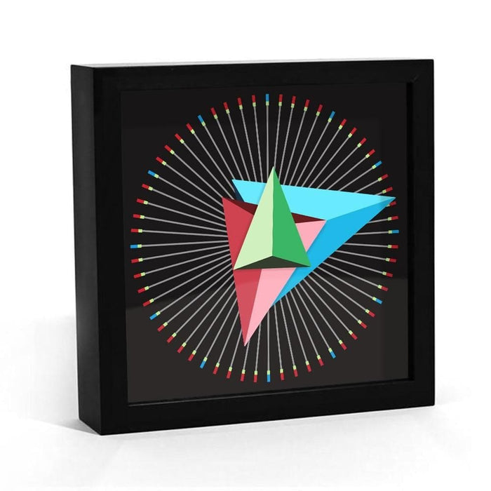 Triangle Clever Clock