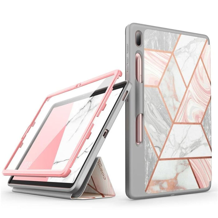 Trifold with Built-in Screen Protector Case for Samsung