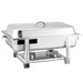 Triple Tray Stainless Steel Chafing Catering Dish Food