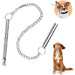 Ultrasonic Adjustable Pitch Stop Barking Training Whistle