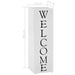 Umbrella Stand Welcome Steel White Xaliki