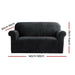 Velvet Sofa Cover Plush Couch Lounge Slipcover 2 Seater