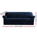 Velvet Sofa Cover Plush Couch Lounge Slipcover 4 Seater