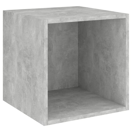Wall Cabinet Concrete Grey 37x37x37 Cm Chipboard Nbpapl