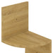 Wall Corner Shelf Sonoma Oak 19x19x123 Cm Chipboard Txlnta