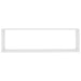 Wall Cube Shelves 2 Pcs White 100x15x30 Cm Chipboard Nbibik