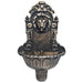 Wall Fountain Lion Head Design Bronze Anxxx