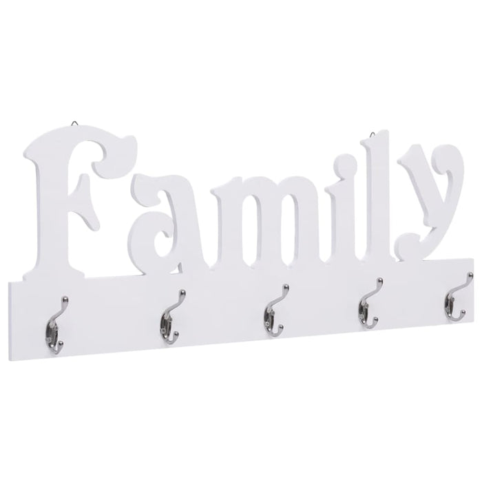 Wall Mounted Coat Rack Family 74x29.5 Cm Xnaxap