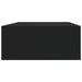 Wall-mounted Drawer Shelf Black 40x23.5x10cm Mdf Ttbxat