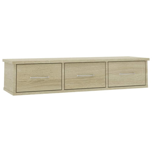 Wall-mounted Drawer Shelf Sonoma Oak Chipboard Nbbpki