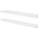 Wall Shelves 4 Pcs White 100 Cm Xipkkk