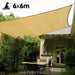 Wallaroo Square Shade Sail 6m x - Sand