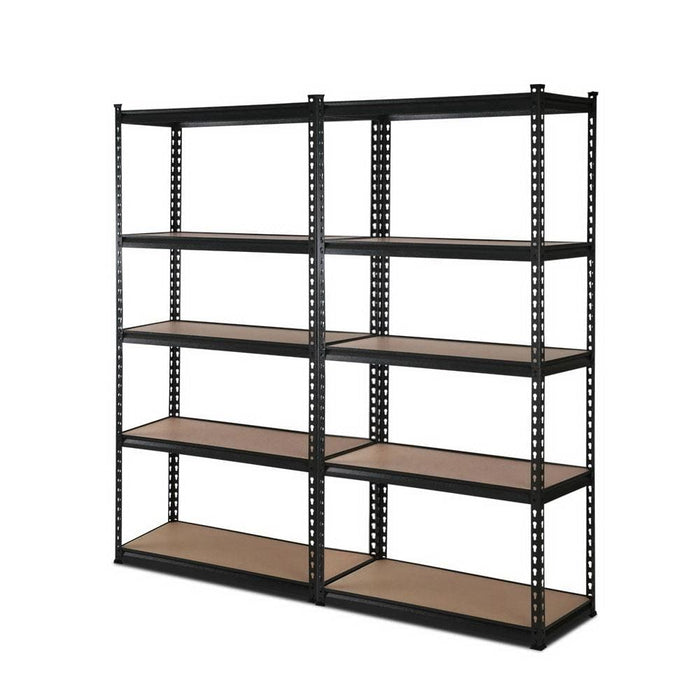 2x1.5m Warehouse Shelving Racking Storage Garage Steel