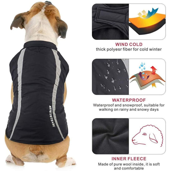Warm Durable Reflective Waterproof Jacket Coat For Small