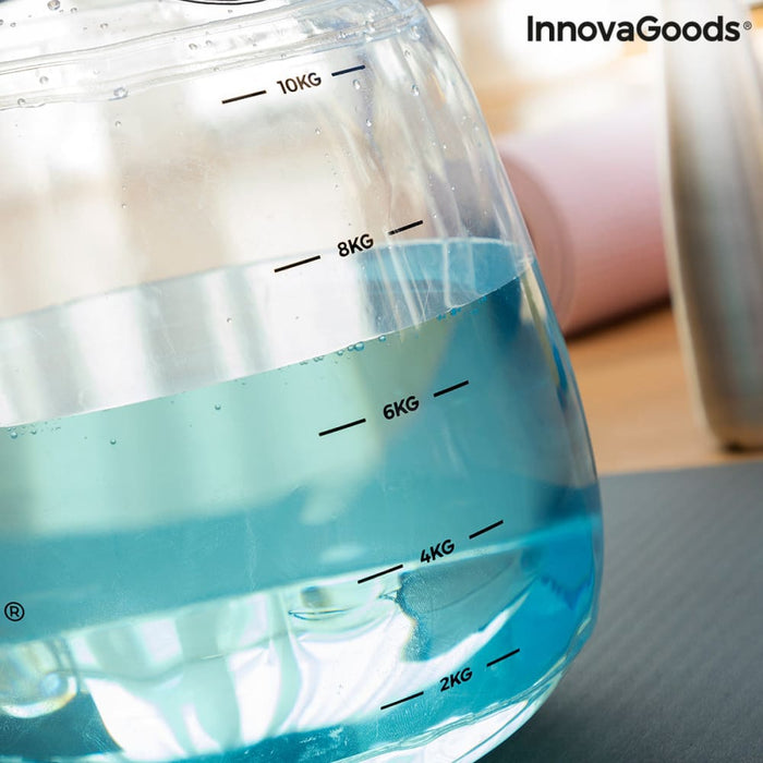 Water-filled Kettle Bell for Fitness Training with Exercise