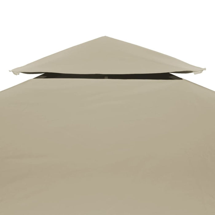 Water - proof Gazebo Cover Canopy Replacement Beige 3 x m
