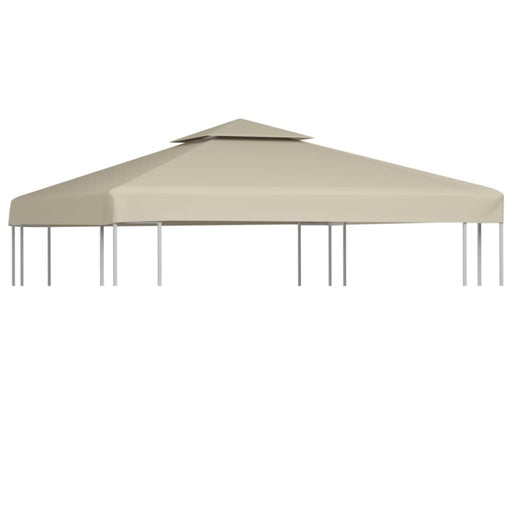 Water - proof Gazebo Cover Canopy Replacement Beige 3 x m
