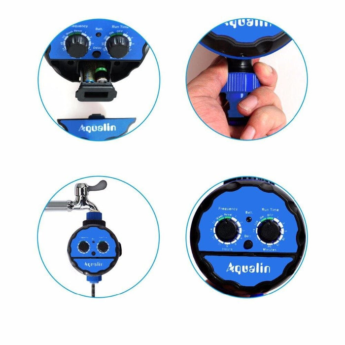 Waterproof Garden Water Timer with Rain Delay Function