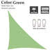 Waterproof Sun Shade Sail Right Triangle Multi-colour