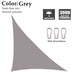 Waterproof Sun Shade Sail Right Triangle Multi-colour