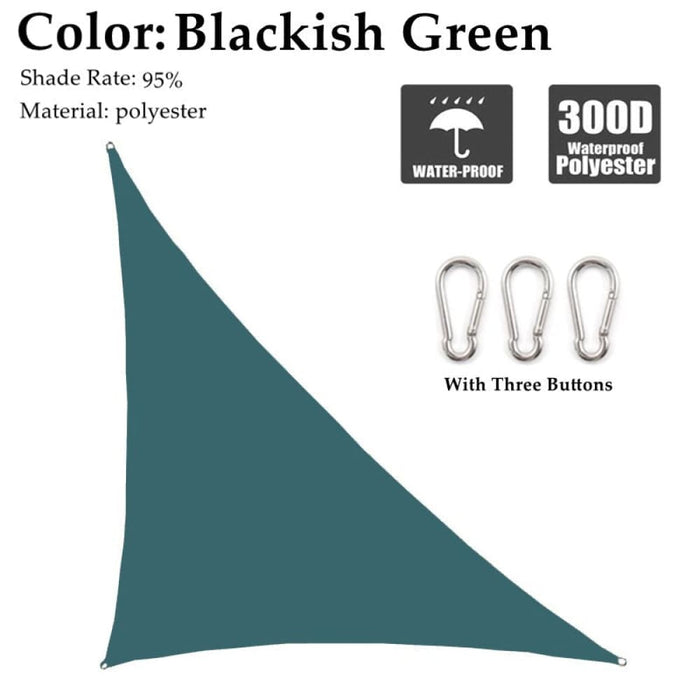 Waterproof Sun Shade Sail Right Triangle Multi-colour