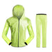 Waterproof & Windproof Cycling Raincoat With Waist Back