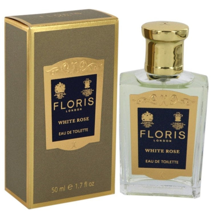 White Rose Edt Spray By Floris For Women-50 Ml